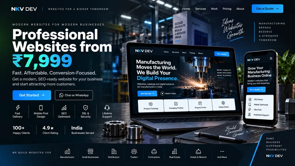 Small business website cost in Bangalore