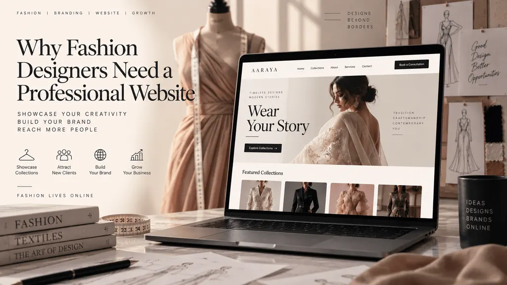 Website for fashion designers and tailors guide